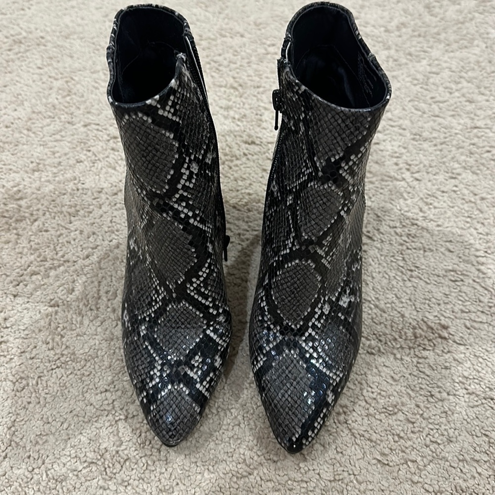 Leopard booties